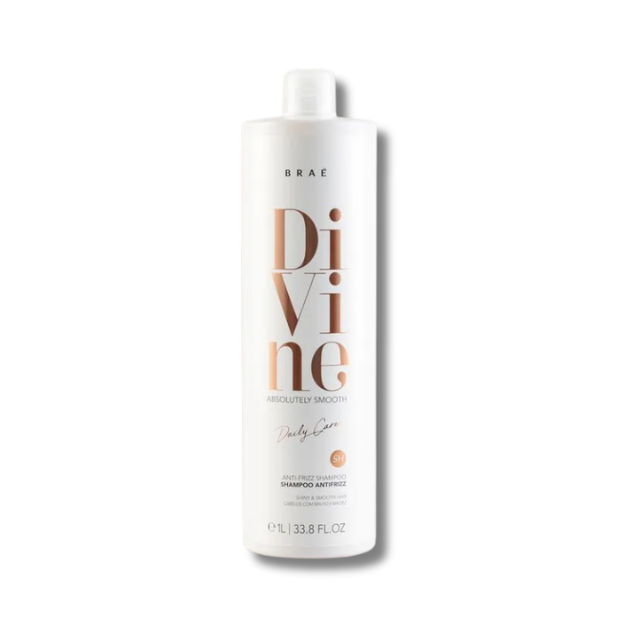 BRAÉ Divine Anti-Frizz Shampoo – Professional Size – 33.8 fl oz (1 L) hero image – Buy now at MKPBR.COM – Worldwide Shipping
