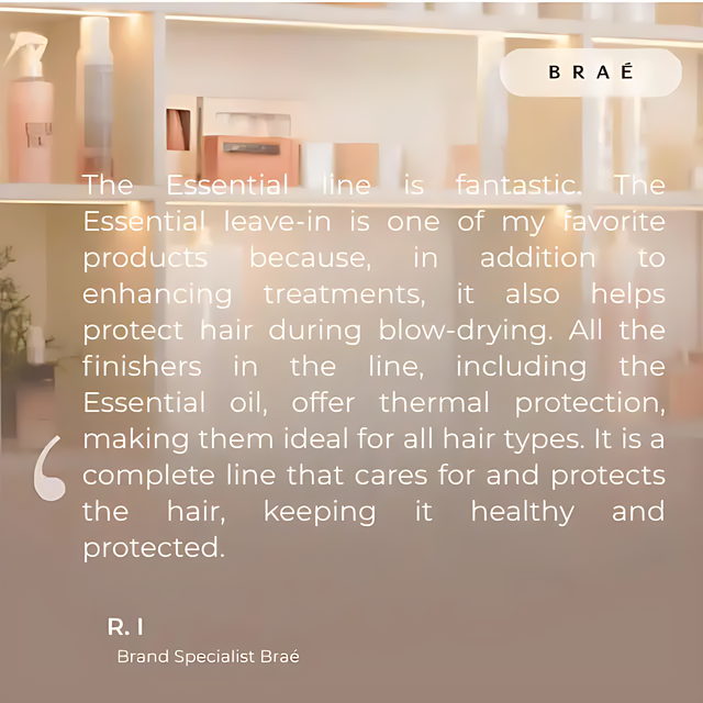 Braé Essential Kit includes Shampoo, Conditioner, Spray, Mask, and 3 Ampoules: Revival, Soul Color, Divine (3x13ml) for intensive repair – Buy now at MKPBR.COM – Worldwide Shipping