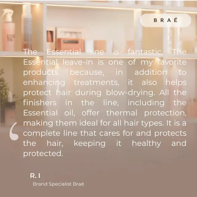Braé Essential Kit includes Shampoo, Conditioner, Spray, Mask, and 3 Ampoules: Revival, Soul Color, Divine (3x13ml) for intensive repair – Buy now at MKPBR.COM – Worldwide Shipping