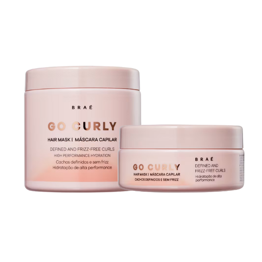 BRAÉ Go Curly Cachos Hair Treatment Mask – Deep Hydration & Frizz Control – premium Brazilian haircare – Buy now at MKPBR.COM – Worldwide Shipping