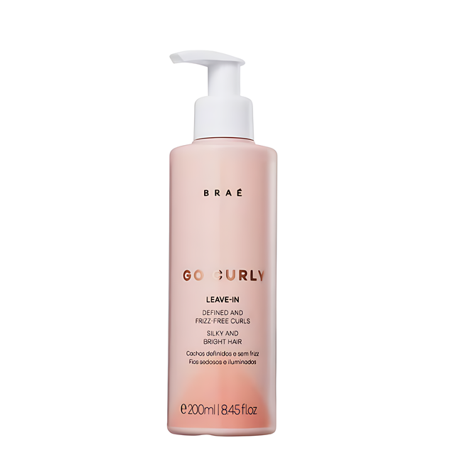 Braé Go Curly Cachos Leave-In 200ml (6.76 fl oz) curl activator for wavy and curly hair with hydration, definition, and anti-frizz – Buy now at MKPBR.COM – Worldwide Shipping