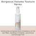 Braé Gorgeous Volume Texturizing Spray – Volume, Texture & Heat Protection for Fine Hair – 3.38 fl oz (100 mL) volume and body finish – Buy now at MKPBR.COM – Worldwide Shipping