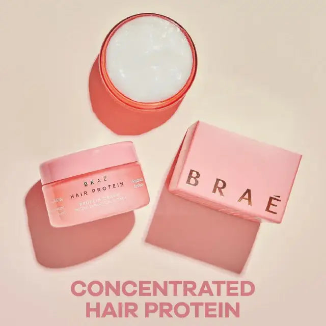 Braé Hair Protein Leave-In (80g) - Formulated with proteins and amino acids for intensive repair of damaged and brittle hair – Buy now at MKPBR.COM – Worldwide Shipping