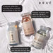 Braé Hair Schedule Deep Repair Ampoule Kit - 3x 0.44 fl oz (3x13ml) – Divine for hydration, Revival for reconstruction, and Bond Angel for strength for healthier hair – Buy now at MKPBR.COM – Worldwide Shipping