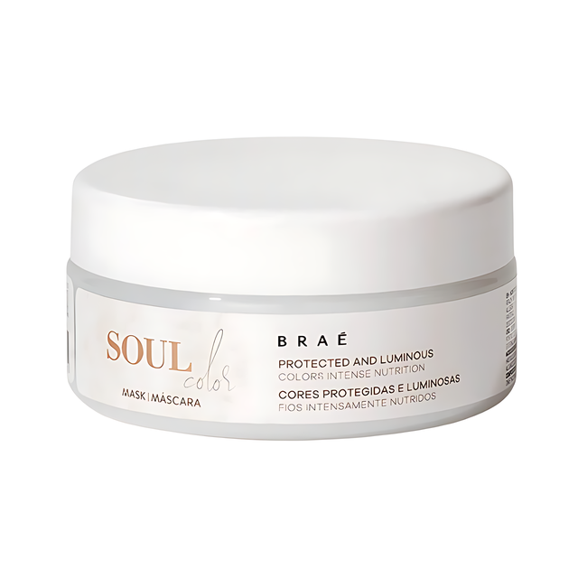 Braé Soul Color Hair Treatment Mask – Color Protection, Hydration & Nourishment – 6.76 oz (200 g) hero image – Buy now at MKPBR.COM – Worldwide Shipping