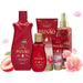 Paixão Tempting Ruby Plum body oil, lotion, splash, and hand cream set for deep hydration – Buy now at MKPBR.COM – Worldwide Shipping
