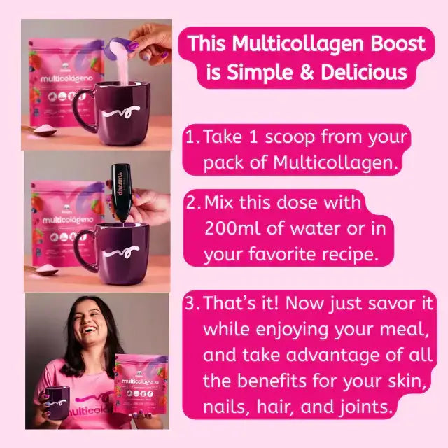 Dreams Nutrition Brazilian Collagen Powder for enhanced skin elasticity and hydration – Buy now at MKPBR.COM – Worldwide Shipping