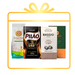 MKPBR Brazilian Coffee Gift Set with Pilão