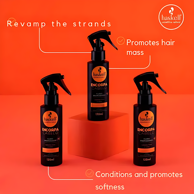 Haskell Encorpa Cabelo Hair Thickening Fluid for Fine Hair