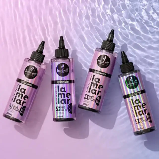 Haskell Lamelar Liquid Hair Mask 6.76 oz - Liquid to Cream Transformation - Buy now at MKPBR.COM – Worldwide Shipping