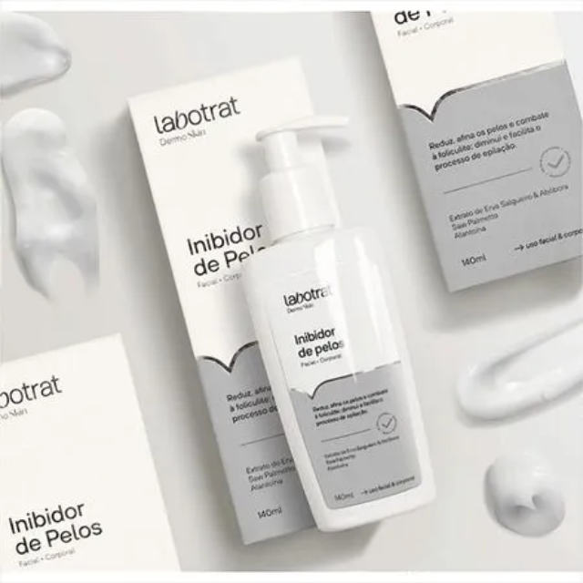 Brazilian Labotrat Hair Growth Reducer & Folliculitis Treatment 140ml – Buy now at MKPBR.COM – Worldwide Shipping
