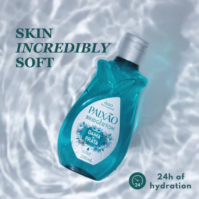 Authentic Brazilian Paixão & Bridgerton collaboration body oil – Buy now at MKPBR.COM – Worldwide Shipping