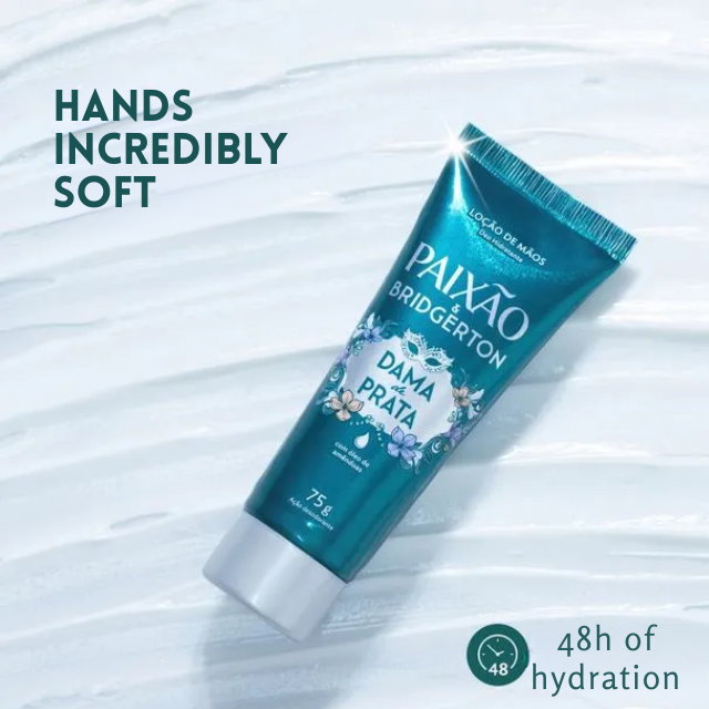Authentic Brazilian Paixão & Bridgerton collaboration hand lotion from MKPBR Wellness – Buy now at MKPBR.COM – Worldwide Shipping