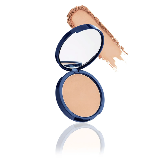 Bruna Tavares BT Powder Pressed Face Powder Shade 40 for Medium Skin – Buy now at MKPBR.COM – Worldwide Shipping