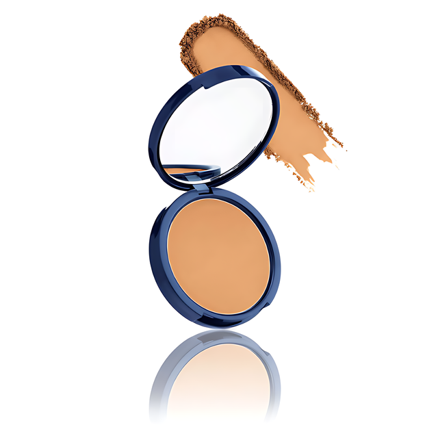 Bruna Tavares BT Powder Pressed Face Powder Shade 50 for Tan Skin – Buy now at MKPBR.COM – Worldwide Shipping