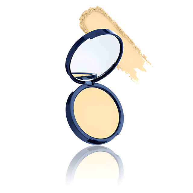 Bruna Tavares BT Powder Pressed Face Powder Shade Banana Yellow Brightening – Buy now at MKPBR.COM – Worldwide Shipping