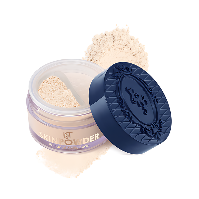 Bruna Tavares BT Skinpowder Loose Setting Powder Shade Fair Ultra-Light Beige – Buy now at MKPBR.COM – Worldwide Shipping