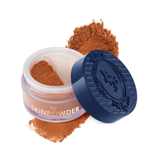 Bruna Tavares BT Skinpowder Loose Setting Powder Shade Tan Warm Brown – Buy now at MKPBR.COM – Worldwide Shipping