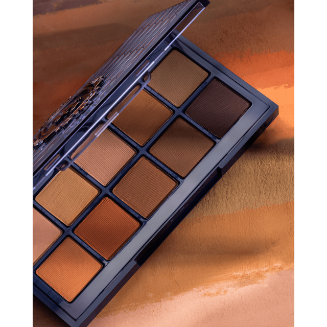 Bruna Tavares BT Transition Eyeshadow Palette 10 Matte Brown Shades – Buy now at MKPBR.COM – Worldwide Shipping