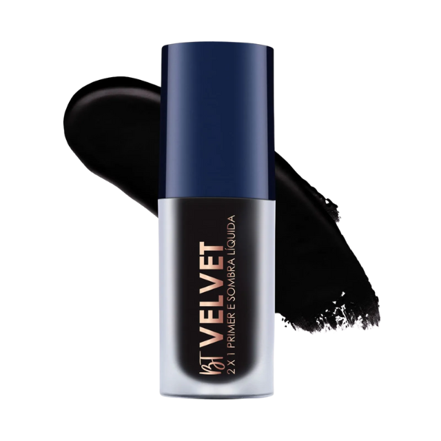 Bruna Tavares BT Velvet Matte Liquid Eyeshadow Black Shade – Buy now at MKPBR.COM – Worldwide Shipping