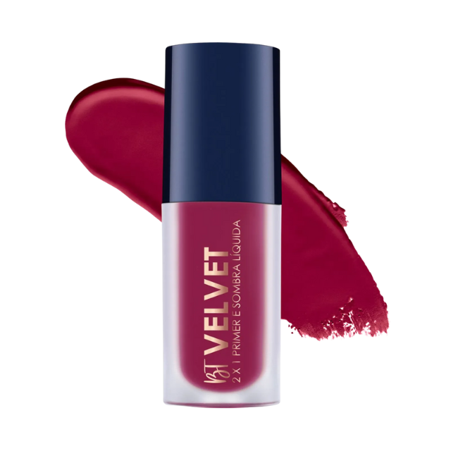 Bruna Tavares BT Velvet Matte Liquid Eyeshadow Cherry Shade – Buy now at MKPBR.COM – Worldwide Shipping