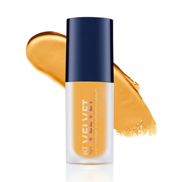 Bruna Tavares BT Velvet Matte Liquid Eyeshadow Yellow Shade – Buy now at MKPBR.COM – Worldwide Shipping