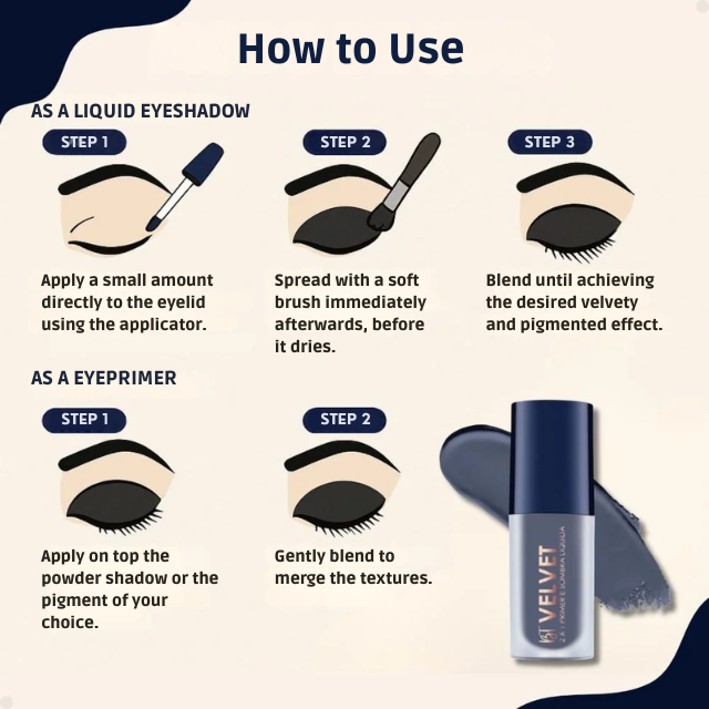 Bruna Tavares BT Velvet Waterproof Liquid Eyeshadow Professional Makeup – Buy now at MKPBR.COM – Worldwide Shipping