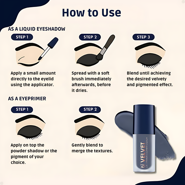 Bruna Tavares BT Velvet Waterproof Liquid Eyeshadow Professional Makeup – Buy now at MKPBR.COM – Worldwide Shipping