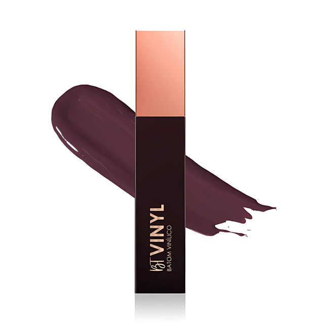 Bruna Tavares BT Vinyl Lipstick Shade Morgana Dark Cherry Vinyl – Buy now at MKPBR.COM – Worldwide Shipping