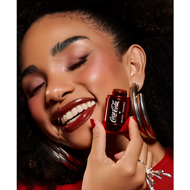 Bruna Tavares x Coca-Cola Stick Blush Brazilian Beauty Collaboration