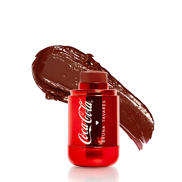 Bruna Tavares x Coca-Cola Stick Blush Crush Time Cinnamon Red