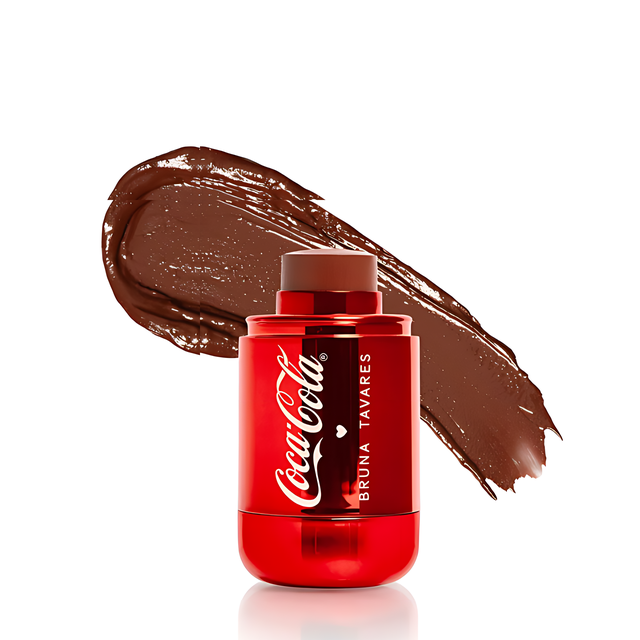 Bruna Tavares x Coca-Cola Stick Blush Drink Please Neutral Brown