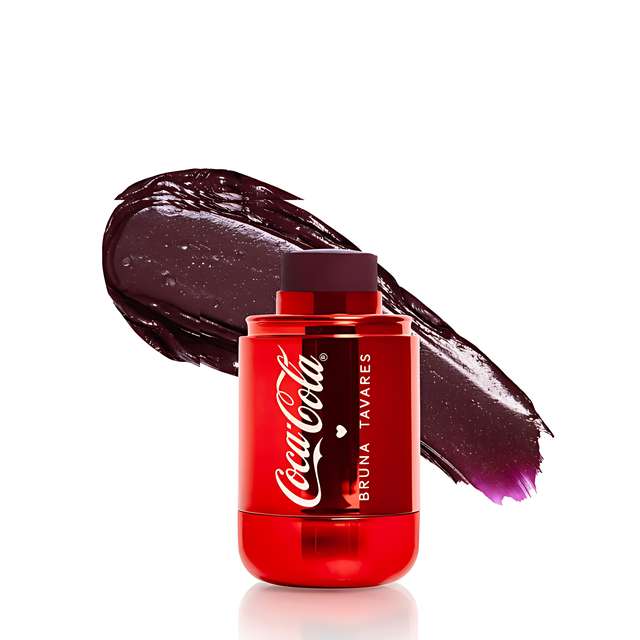 Bruna Tavares x Coca-Cola Stick Blush Intense Cherry Berry Wine