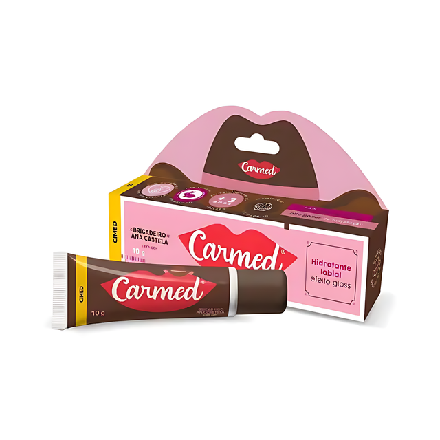Carmed Sweet Line Lip Balm Kit: Brigadeiro Ana Castela, Leite Condensado, Doce de Leite – 3 x 0.35 oz (10g) – A must-have lip moisturizer kit with a touch of Brazilian charm – Buy now at MKPBR.COM – Worldwide Shipping