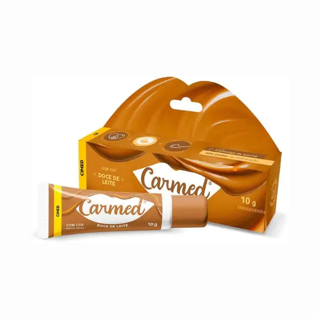 Carmed Sweet Line Lip Balm Kit: Brigadeiro Ana Castela, Leite Condensado, Doce de Leite – 3 x 0.35 oz (10g) – A must-have lip moisturizer kit with a touch of Brazilian charm – Buy now at MKPBR.COM – Worldwide Shipping