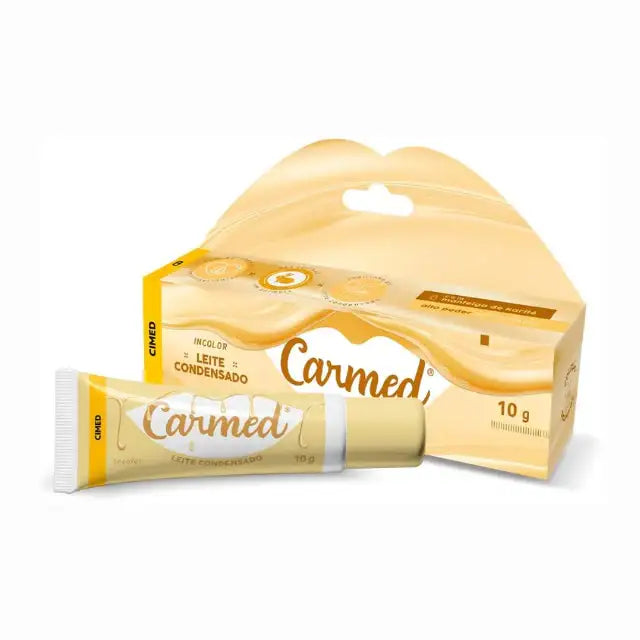 Carmed Sweet Line Lip Balm Kit: Brigadeiro Ana Castela, Leite Condensado, Doce de Leite – 3 x 0.35 oz (10g) – A must-have lip moisturizer kit with a touch of Brazilian charm – Buy now at MKPBR.COM – Worldwide Shipping