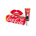 Carmed Coca-Cola Lip Balm Kit: Red, Brown, Clear– 3 x 0.35 oz (10g) – Unique Red, Brown, and Clear balms in a collectible kit – Buy now at MKPBR.COM – Worldwide Shipping