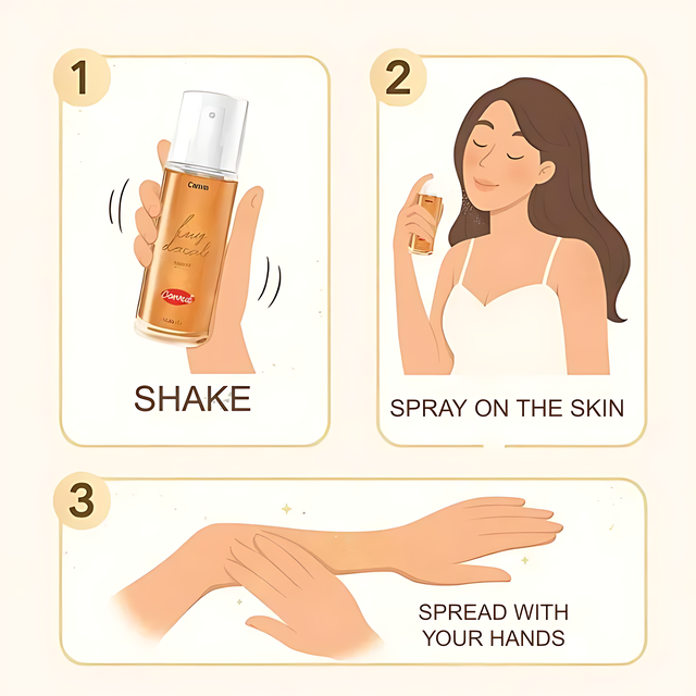 Carmed Luz do Sol Glow Body Splash – 6.76 oz (200 ml) – Authentic Carmed Cimed body splash with glow effect – Buy now at MKPBR.COM – Worldwide Shipping