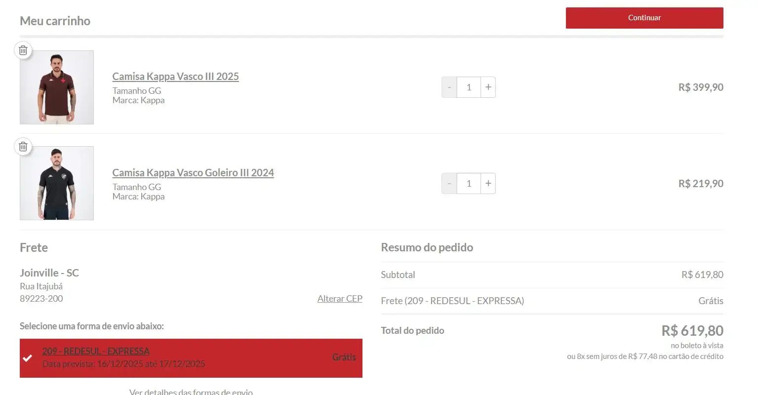 Personal Shopper | Buy from Brazil - Soccer Jerseys  - 4 items - (DDP)