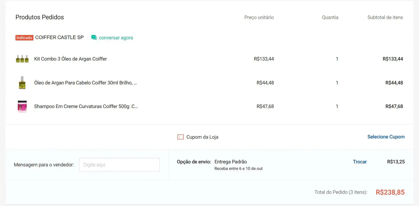 Personal Shopper | Buy from Brazil - Cosmetics - 10 items -  (DDP)