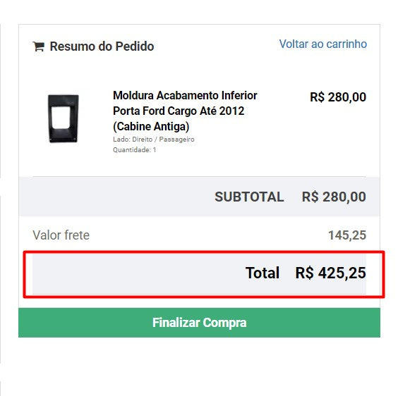 个人客户 | 从巴西购买 - 预售 LUGIA (ESTAMPA COSTAS) - 1 件 - DDP
