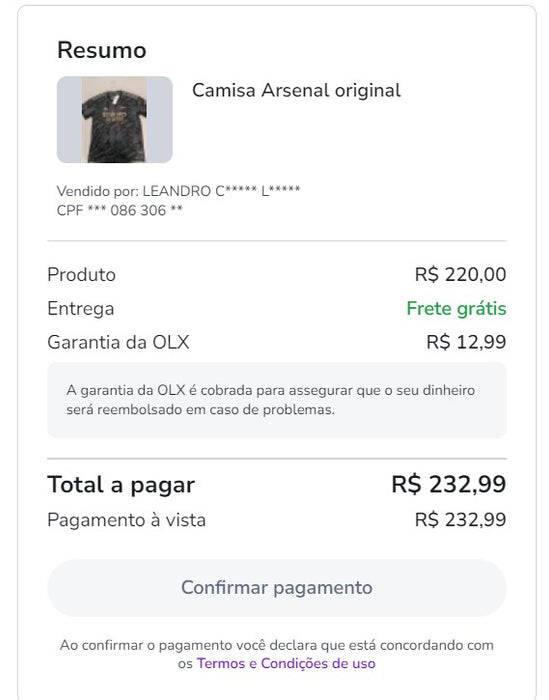 Personal Shopper | Compras de Brasil - Camisetas de fútbol - 3 artículos - DDP