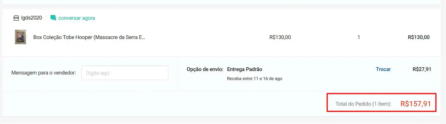 Personal Shopper | Buy from Brazil  - DVD´s Massacre da Serra eletrica 7 units -(DDP)