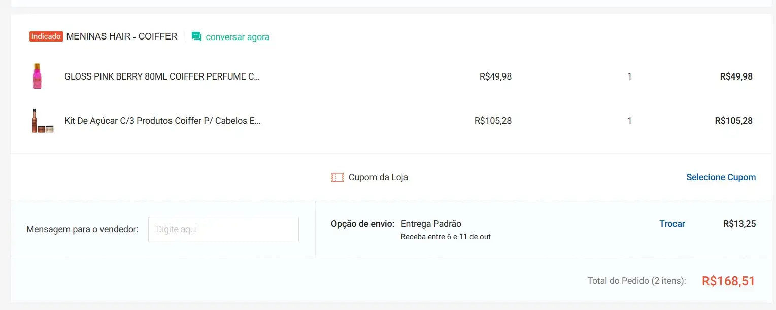 Personal Shopper | Buy from Brazil - Cosmetics - 10 items -  (DDP)