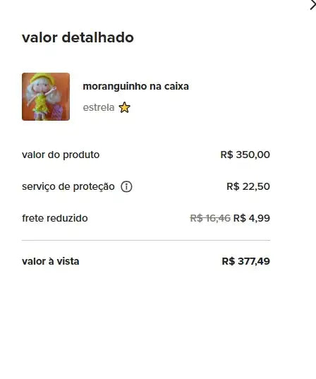 Personal Shopper | Comprar desde Brasil -moranguinho na caixa 1 UNIT -(DDP)