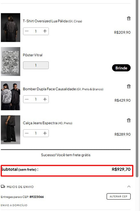 Personal Shopper Comprar desde Brasil AlternativaZero Ropa