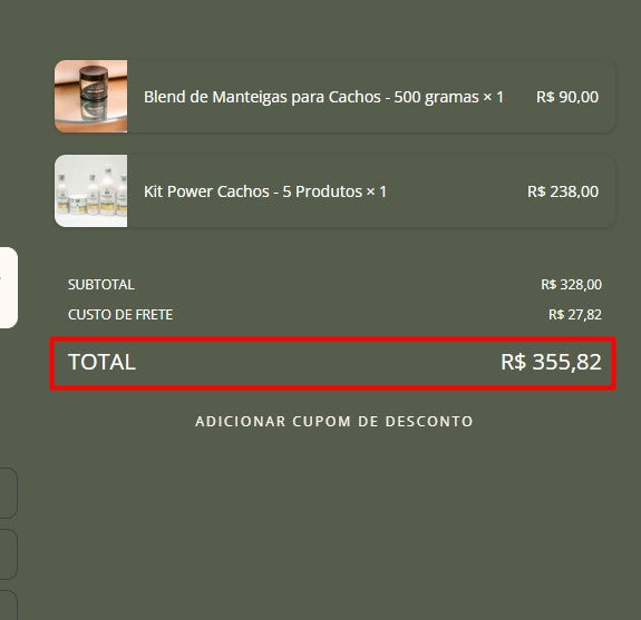 Personal Shopper | Buy from Brazil -Kits for Hair care - 6 items (DDP)