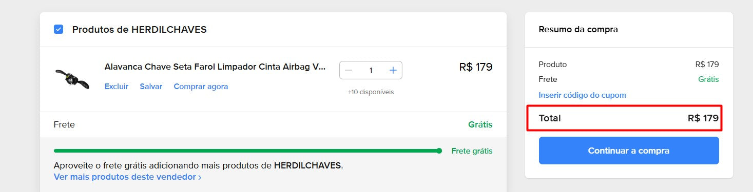 Personal Shopper | Comprar desde Brasil - PIEZAS DE AUTOMÓVIL - llaves de dirección - 1 artículo (DDP)