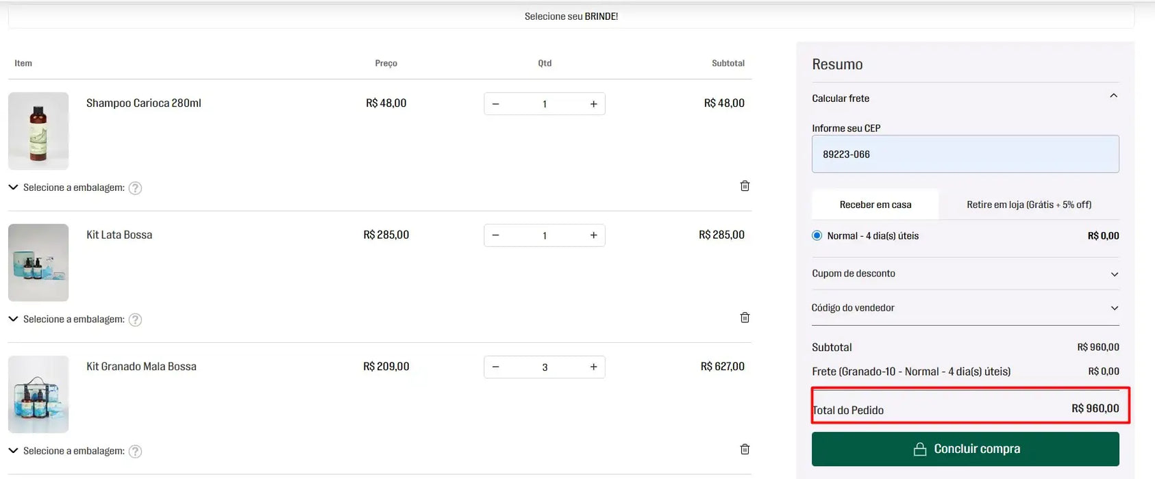 Personal Shopper | Nakupujte z Brazílie - GRANADO pharma - (DDP)