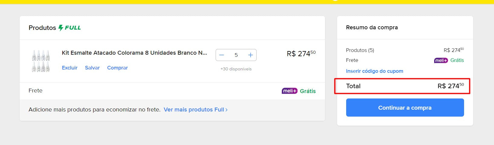 Comprador personal | Comprar en Brasil - Kits para Manicura - 9 kits - DDP